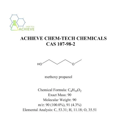 CAS 107-98-2 Methoxy Propanol structure | Shaanxi BLOOM Tech Co., Ltd CAS 107-98-2 Methoxy Propanol structure | Shaanxi BLOOM Tech Co., Ltd