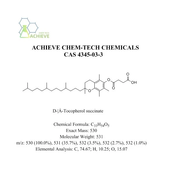 D-α-Tocopherol Succinate CAS 4345-03-3