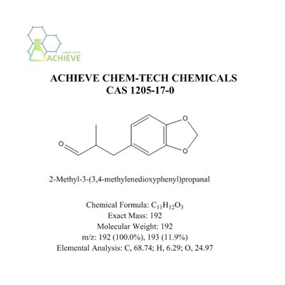 2- metil -3- (3, 4- methylenedioxyphenyl) propanal cas 1205-17-0