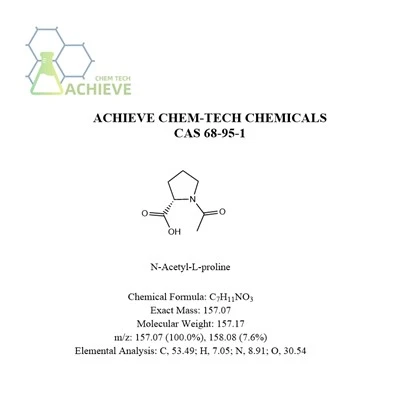 N - acetyl - l - Proline CAS 68-95-1