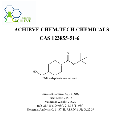 N - BOC-4-Piperidinemethanol CAS 123855-51-6